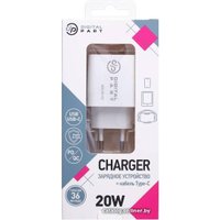 Сетевое зарядное Digital Part FC-135 (с кабелем USB Type-C)
