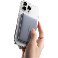 Внешний аккумулятор Baseus PicoGo AM41 Ultra-Slim Qi2 Magnetic Power Bank 10000mAh (серый)