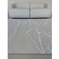 Ковер для жилой комнаты LAXMI Comfort Plus 244 прямоугольник (2.4x3.4, Cream/Cream)