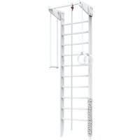 Шведская стенка (лестница) Ecodrev Крепыш 01ТР Ультра (белый, базовая комплектация)