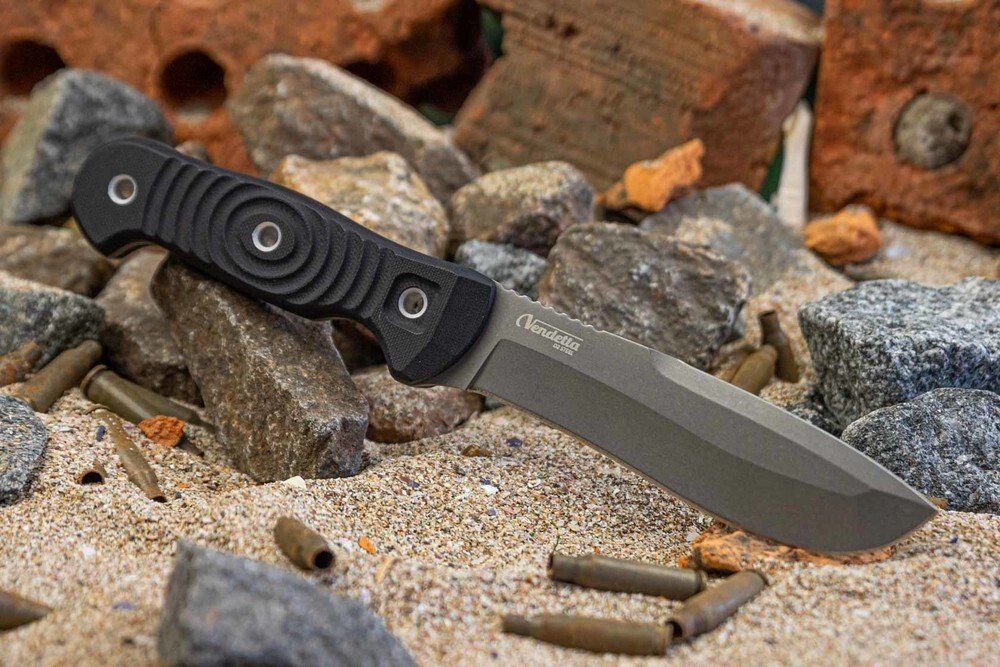 

Нож Kizlyar Supreme Vendetta D2 TacWash