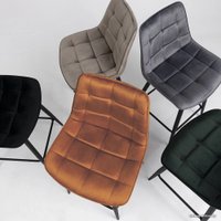 Стул AksHome Linx 86210 (кирпичный велюр G062-24/черный)