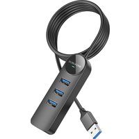 USB-хаб Borofone DH6 USB Type-A (3 x USB 3.2 Gen1, 1.2 м)