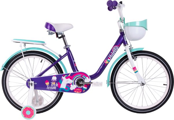 

Детский велосипед Tech Team Melody 20 NN013870 (фиолетовый/бирюзовый, разобранный)