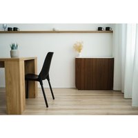 Стол-книга Stoloff Мечта 1600x850 (белый/орех, опоры складные, углы закругленные с роликами и ручками)