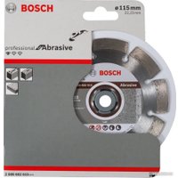 Отрезной диск алмазный  Bosch Standard Abrasive 2608602615