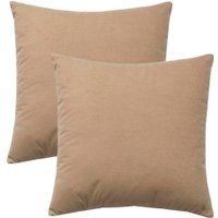 Декоративная подушка Matex Velours 49-784 (2шт, кофейный)