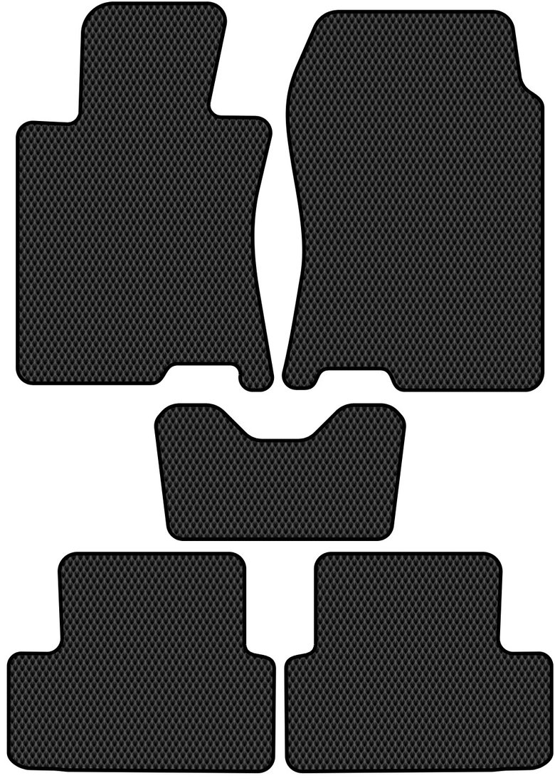 

Комплект ковриков для авто Alicosta Honda Accord VIII (седан / CU1, CU2) 2008 - 2013 (черный, ромб)