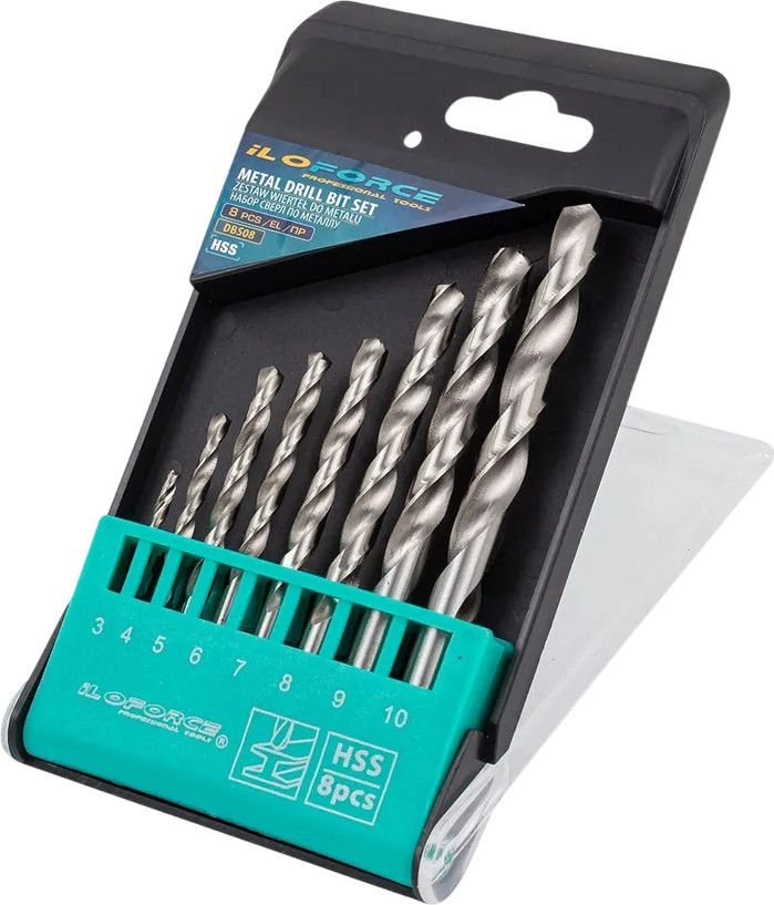 

Набор сверл ILOforce IF-DBS08 (60702)