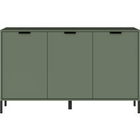 Тумба Black Red White Paloma KOM3D (дымчатый зеленый)