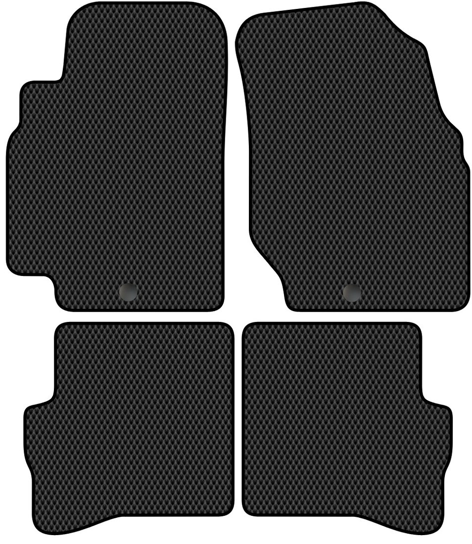 

Комплект ковриков для авто Alicosta Nissan Almera Сlassic (седан / B10) 2006 - 2012 (черный, ромб)