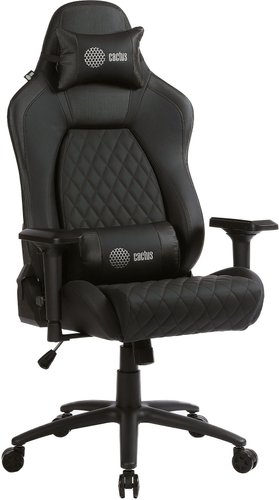 Игровое (геймерское) кресло CACTUS CS-CHR-130 (черный)