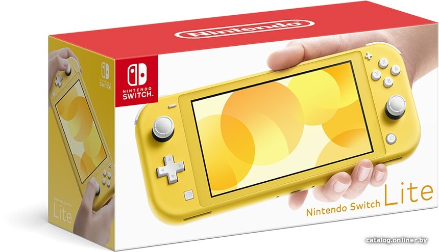 Игровая приставка Nintendo Switch Lite (желтый)