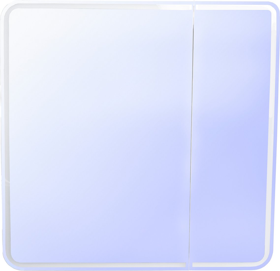 

Symbolite Шкаф с зеркалом для ванной Каре 80x80 (с подсветкой, сенсор на зеркале)