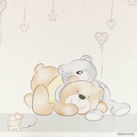 Манеж-кровать Globex Квадрат (мишки, серый)