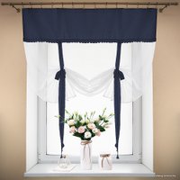 Тюль Loon Алисия 2x1.7 м (синий)