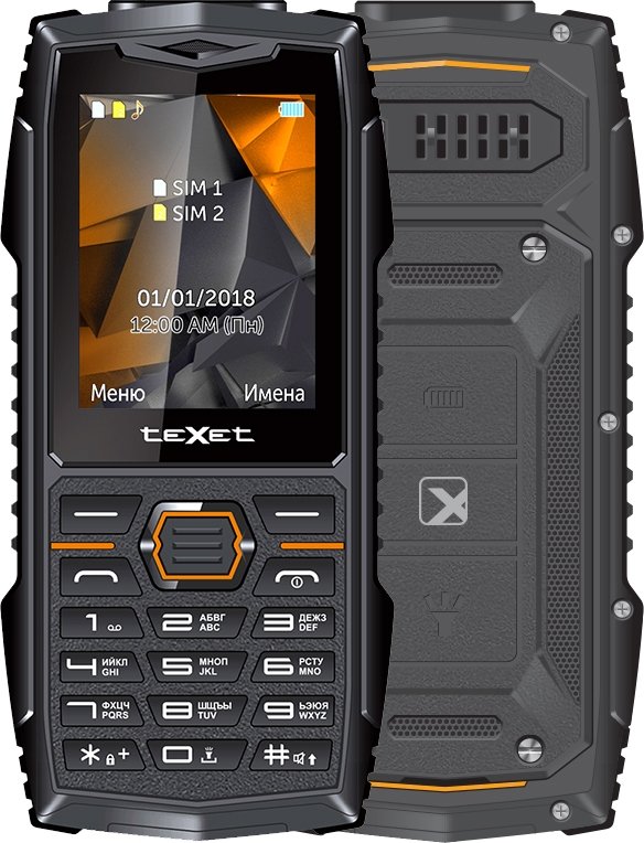

Кнопочный телефон TeXet TM-519R