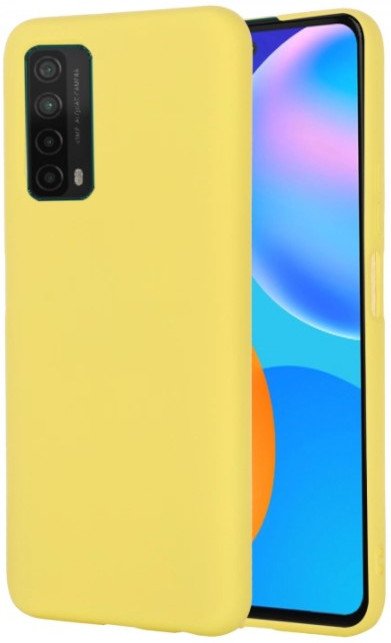 

Чехол для телефона Case Cheap Liquid для Huawei P Smart 2021 (желтый)
