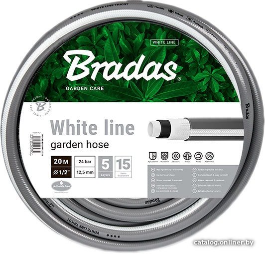 Шланг Bradas White Line 15 мм (5/8, 50 м) [WL5/850]
