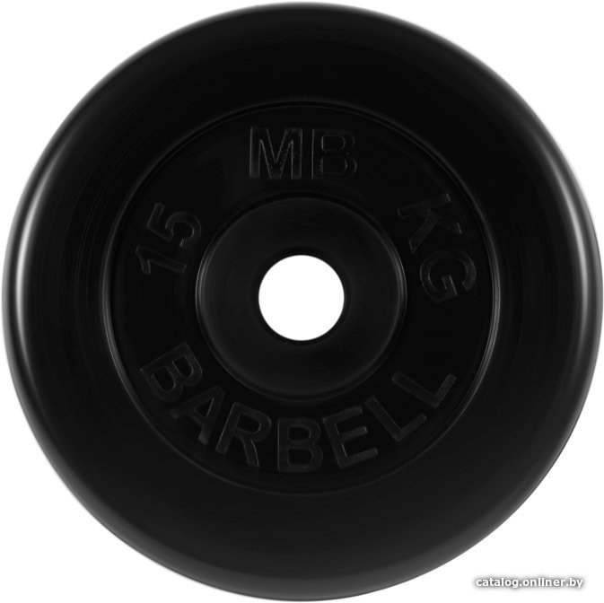 Диск MB Barbell Стандарт 51 мм (1x15 кг)