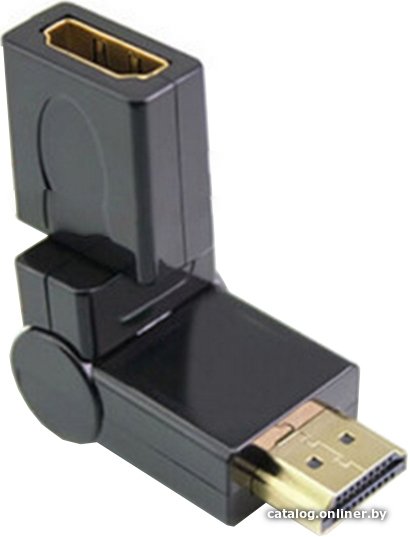 Адаптер USBTOP HDMI M - HDMI F 180 градусов