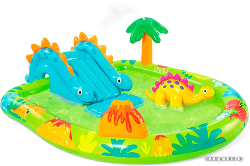 Игровой центр  Intex Маленький Дино 57166 (191x152x58)