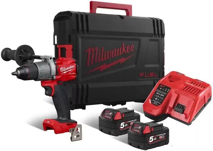 

Ударная дрель-шуруповерт Milwaukee M18 FPD2-502X 4933464265 (с 2-мя АКБ, кейс)