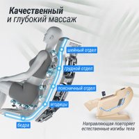 Массажное кресло Unix Med Afelia (beige)