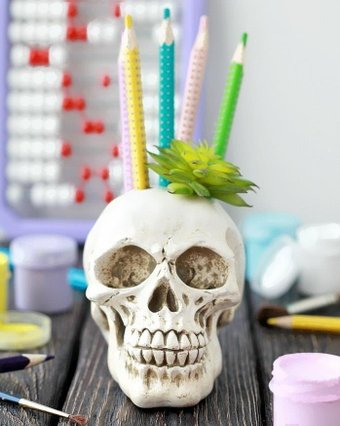 Кашпо Нашы майстры Череп