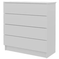 Комод Горизонт Нео 760 4 ящика (белый)