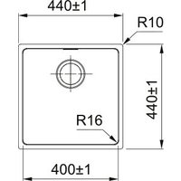 Кухонная мойка Franke FEX 210-40 127.0688.781 (стальной)
