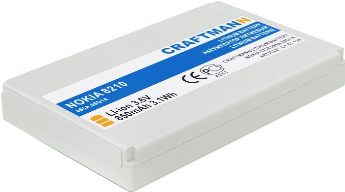 

Аккумулятор для телефона Craftmann C1.01.136 (совместим с Nokia BLB-2)