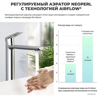 Смеситель Wellsee ICON! for life 182306000, отдельностоящий (хром)