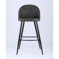 Стул Stool Group Лион BC-99004B (экокожа/темно-серый/черные ножки)