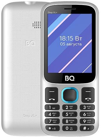 

Телефон BQ BQ-2820 Step XL+ (белый/синий)