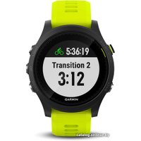 Умные часы Garmin Forerunner 935 HRM-Tri (черный/зеленый)