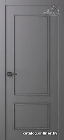 Межкомнатная дверь Belwooddoors Ламира 2 60 см (эмаль графит)