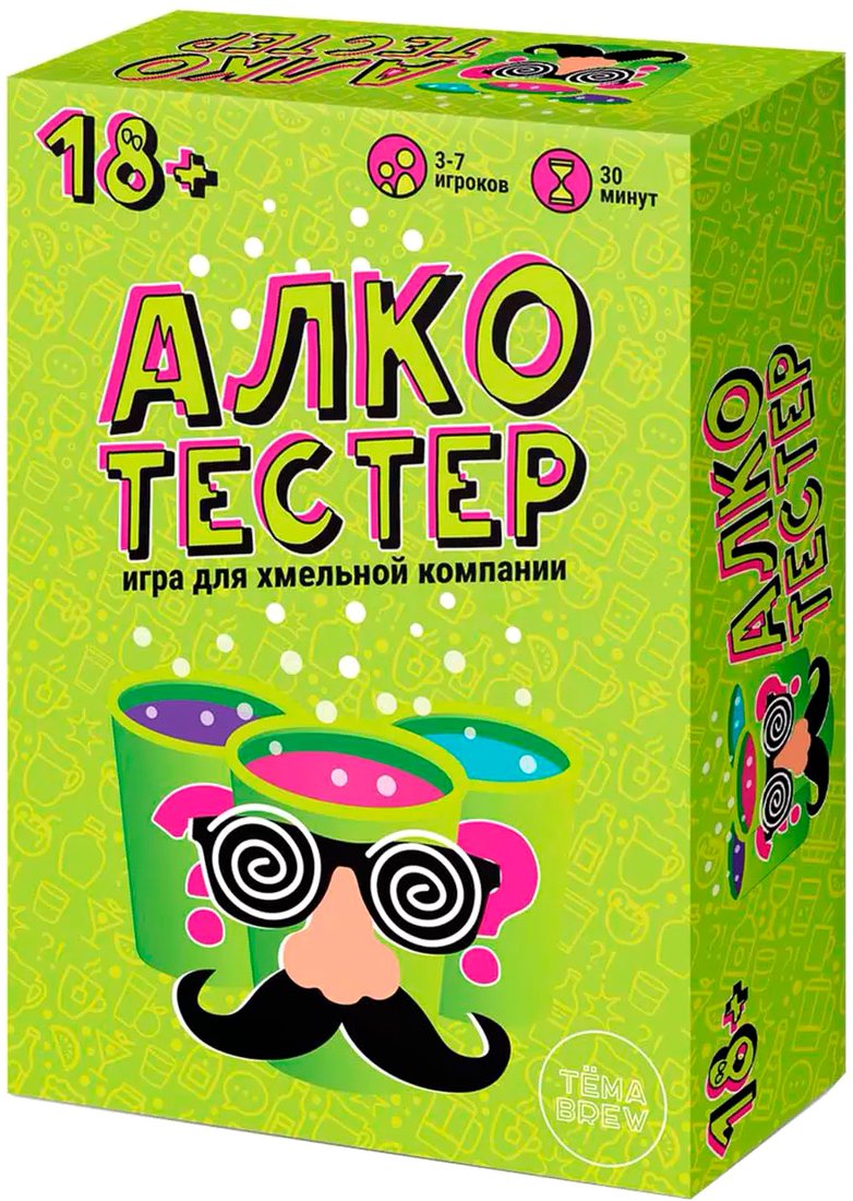 

Настольная игра ND Play Алкотестер 290838