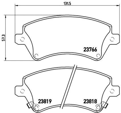 

Brembo P83064