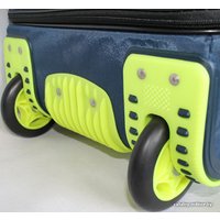 Сумка-тележка TsV 442.20 (синий/салатовый)