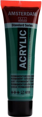 Акриловая краска Amsterdam 17046190 (зеленый прочный темный)