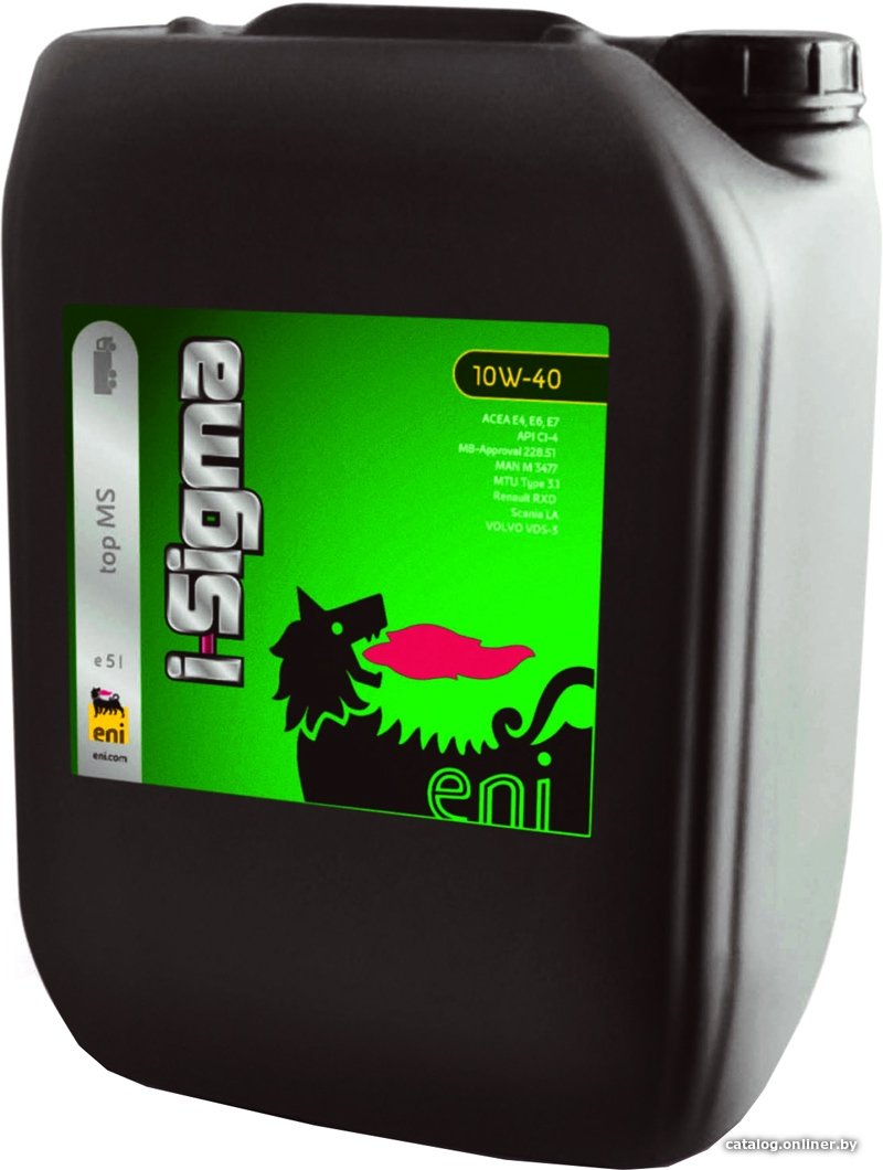 Моторное масло Eni i-Sigma top MS 10W-40 20л