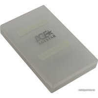 Бокс для накопителей 2.5" AgeStar 3UBCP1-6G (белый)