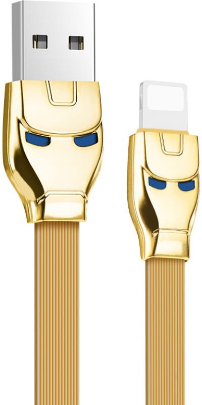 

Кабель Hoco U14 USB Type-A - Lightning (1.2 м, золото)