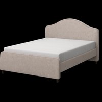 Кровать Sonit Dana 140x200 шенилл Eclipse (01 светло-бежевый)