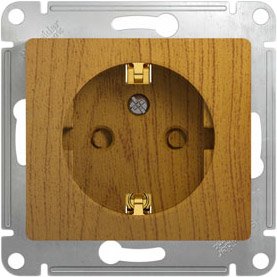 

Розетка Schneider Electric Glossa GSL000545 (дуб)