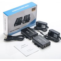 Удлинитель USBTOP HDMI USB по витой паре RJ45 UTP (LAN) до 60 метров, FullHD 1080p (1 приемник, 1 передатчик)