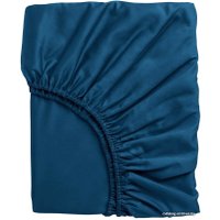 Простыня Loon Сатин 180x200 (темно-бирюзовый)