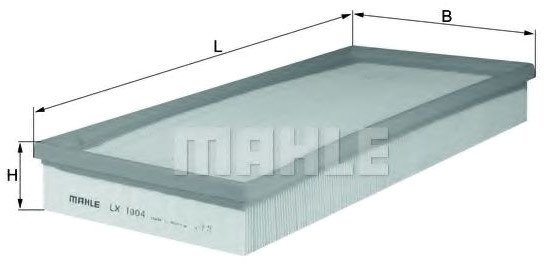 

Воздушный фильтр Mahle Knecht LX1004