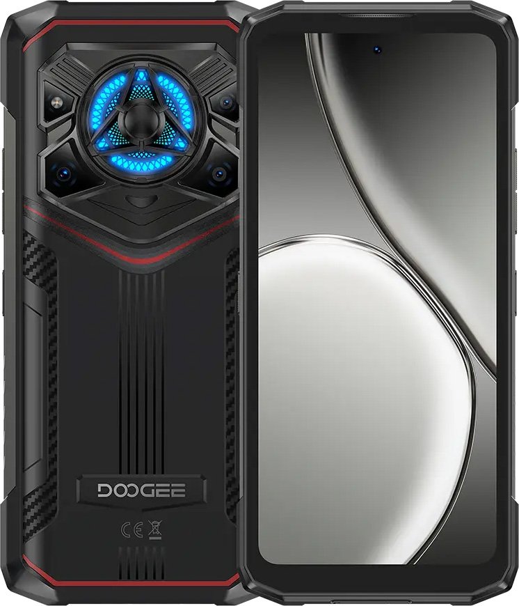 

Телефон Doogee Blade 20 Play 8GB/256GB (черный/красный)